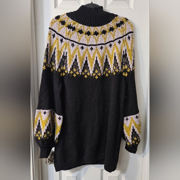 NWT Free People Women's Scotland Sweater Mini Dress - Picture 4 of 7